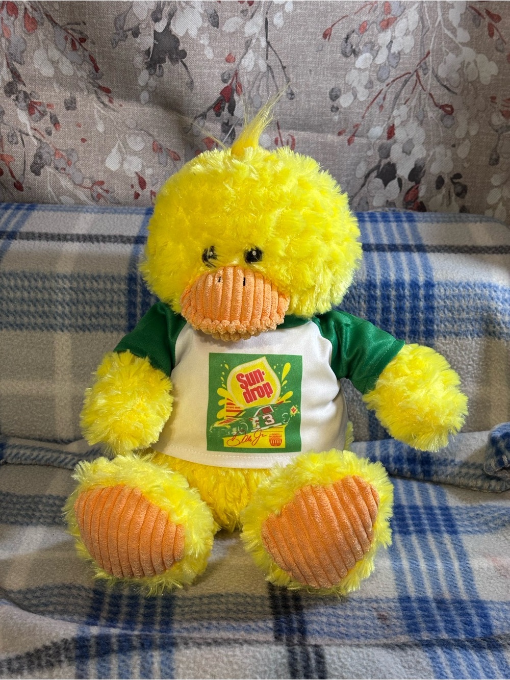 Dale Earnhardt Jr #3 Sun Drop Duck Plush RGU Group NASCAR Racing Stuffed Animal